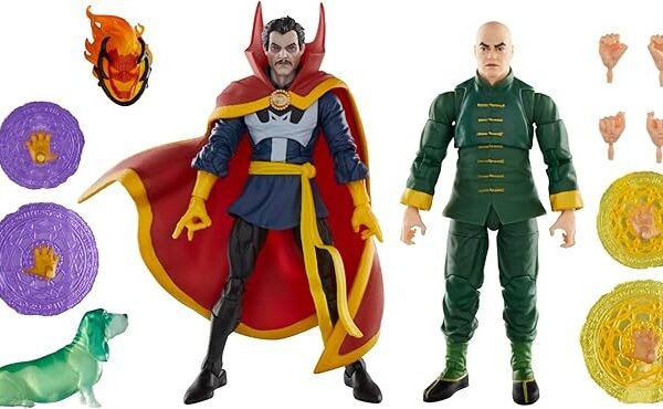 Doctor Strange, Wong and Bats, Comics Collectible 6-Inch Action Figure Multipack