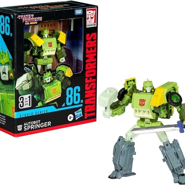 The Movie 86-30 Springer, 8.5-inch Converting Action Figure, 8+