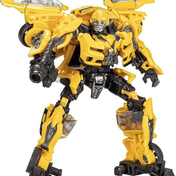 Deluxe Class Dark of The Moon Bumblebee Action Figure - Ages 8 and Up, 4.5-inch, Multicolored