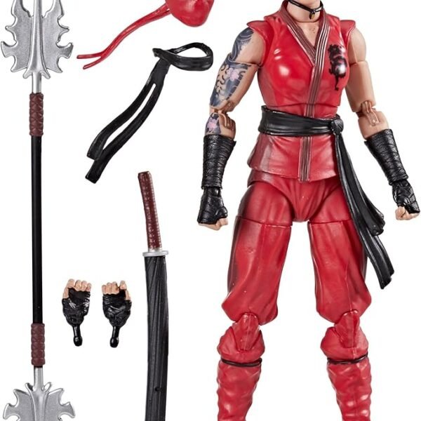 Classified Series #124, Kim Jinx Arashikage, Collectible 6-Inch Ninja Action Figure, 7 Accessories