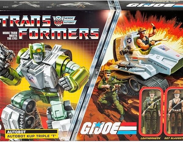 Kup Triple T 9-Inch Action Figure, O-Ring 3.75-inch SGT Slaughter & Leatherneck Action Figures 8+