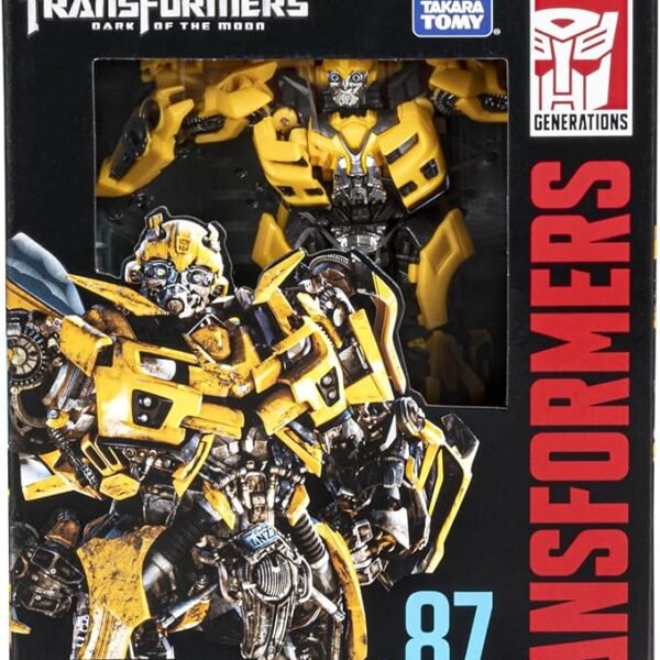 Deluxe Class Dark of The Moon Bumblebee Action Figure - Ages 8 and Up, 4.5-inch, Multicolored