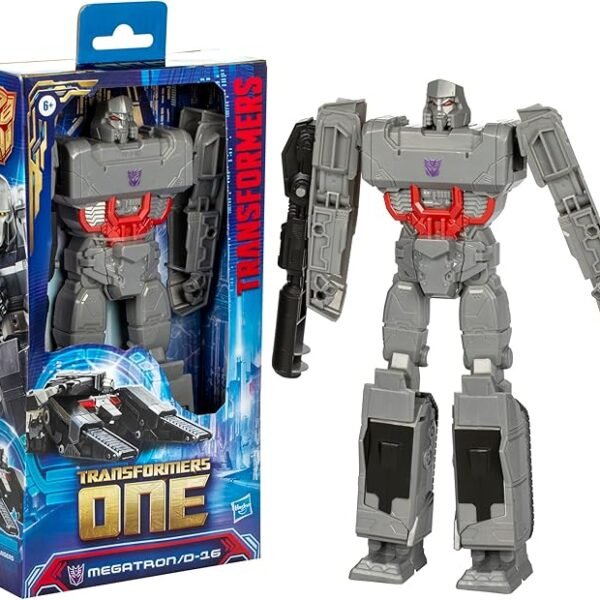 Mega Changer Megatron (D-16) 11-Inch Robot Action Figure, Interactive Toys for Boys and Girls Ages 6 and Up