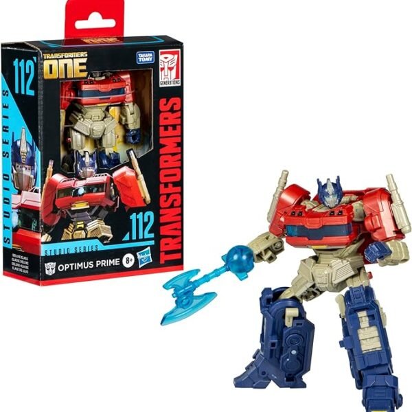 Deluxe One 112 Optimus Prime, 4.5-inch Converting Action Figure, 8+